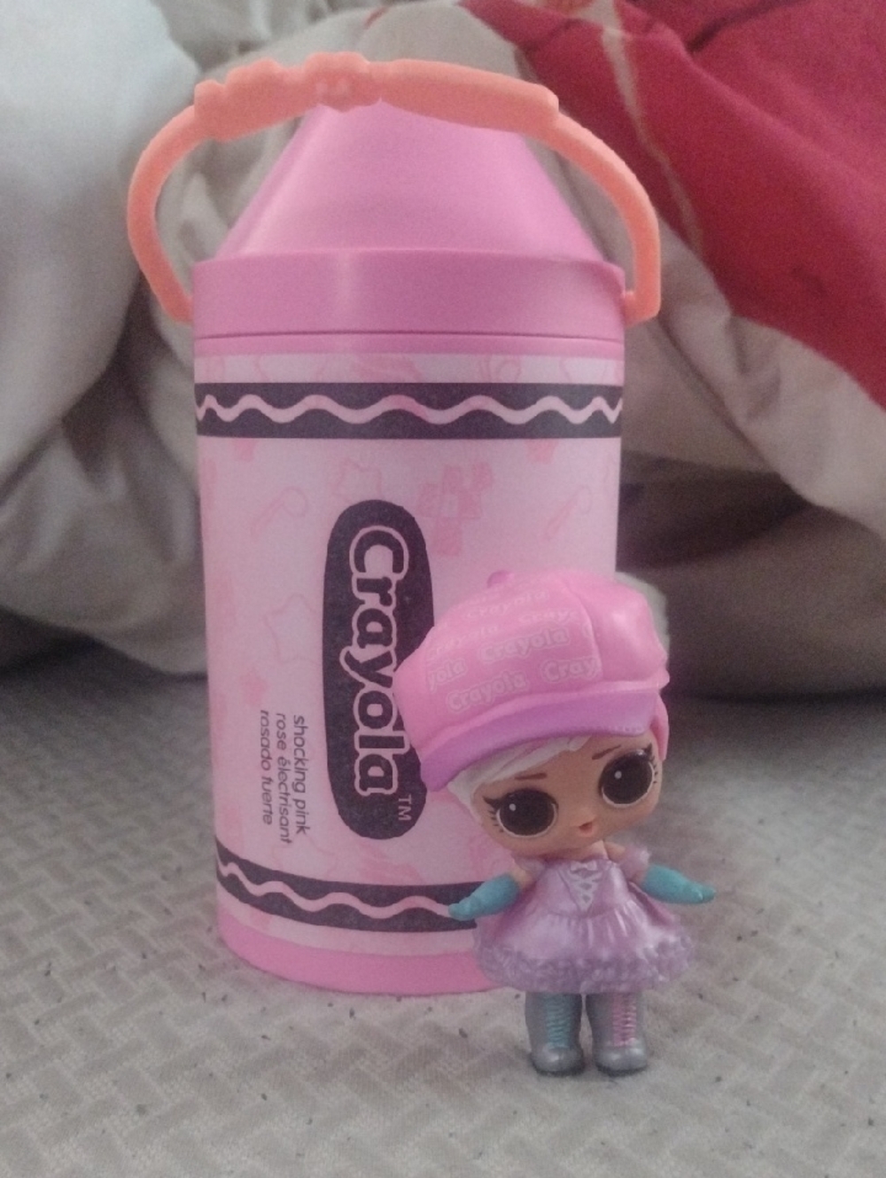 Crayola Shocking Pink LOL Doll